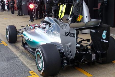 Mercedes AMG W06 - Barcelona Test 2015 - Formel 1