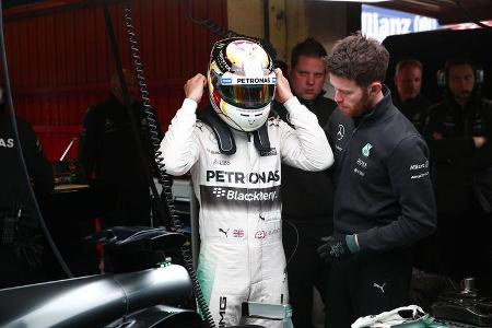 Lewis Hamilton - Mercedes Formel 1-Test - Barcelona - 26. Februar 2015