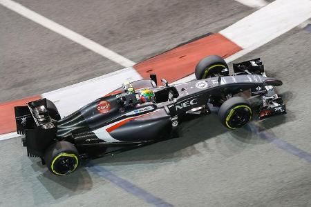 Esteban Gutierrez - Sauber - GP Singapur 2014