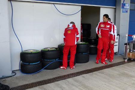 Ferrari - Impressionen - Jerez - Formel 1-Test - 31. Januar 2015