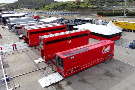 Ferrari - Impressionen - Jerez - Formel 1-Test - 31. Januar 2015