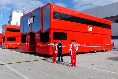Ferrari - Impressionen - Jerez - Formel 1-Test - 31. Januar 2015