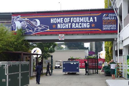 Formel 1-Tagebuch - GP Singapur 2014