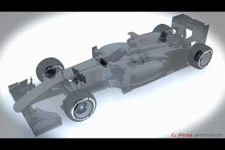 F1-Technik - Brake by Wire - F1 2014