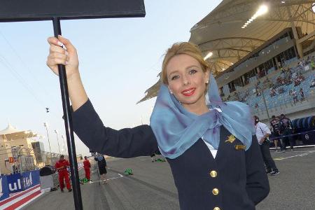 Grid Girls - GP Bahrain 2015