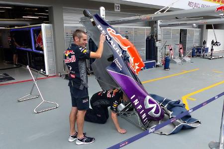 Red Bull - Formel 1 - GP Singapur - 17. September 2015