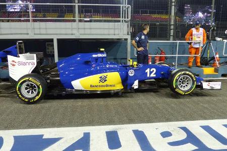Sauber - Formel 1 - GP Singapur - 17. September 2015