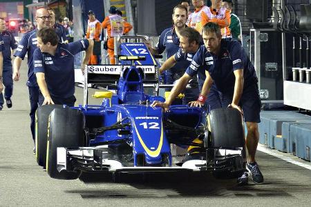 Sauber - Formel 1 - GP Singapur - 17. September 2015