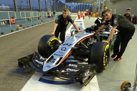 Force India - Formel 1 - GP Singapur - 17. September 2015