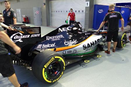 Force India - Formel 1 - GP Singapur - 17. September 2015