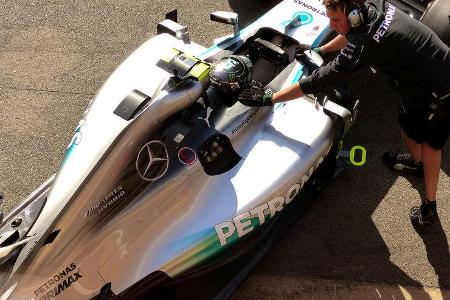 Nico Rosberg - Mercedes - Formel 1 - GP Spanien - Barcelona - 9. Mai 2014