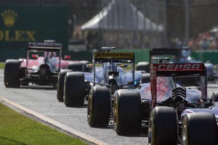 Formel 1 - GP Australien 2015 - Bilderkiste - F1 - Start