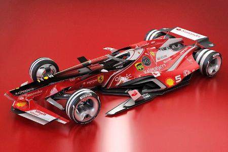 Ferrari - Semi Closed Canopy - Cockpit-Protection - Concept - Wekoworks - F1 - 2015