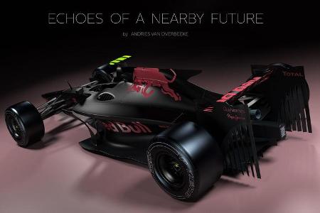 Red Bull F1 Concept 2017 - Andries van Overbeeke