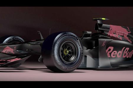 Red Bull F1 Concept 2017 - Andries van Overbeeke