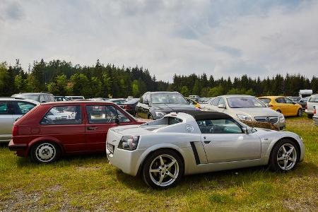 Opel Speedster - Fan-Autos - 24h-Rennen Nürburgring 2015 - 14.5.2015