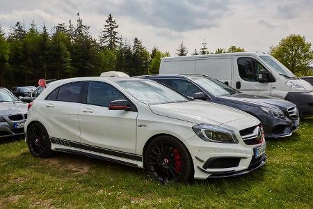 Mercedes A45 AMG - Fan-Autos - 24h-Rennen Nürburgring 2015 - 14.5.2015