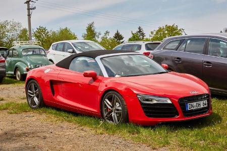 Audi R8 Spyder - Fan-Autos - 24h-Rennen Nürburgring 2015 - 14.5.2015