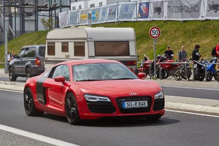 Audi R8 - Fan-Autos - 24h-Rennen Nürburgring 2015 - 14.5.2015