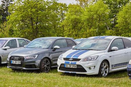 Ford Focus ST - Audi S1 - Fan-Autos - 24h-Rennen Nürburgring 2015 - 14.5.2015