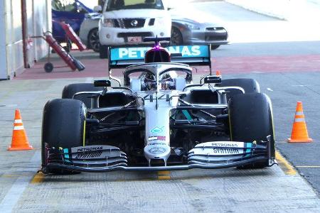 Lewis Hamilton - Mercedes - F1-Test - Barcelona - 28. Februar 2020