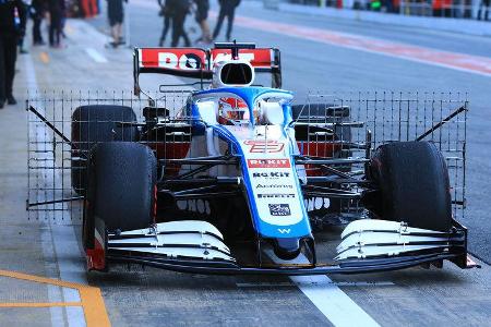 George Russell - Williams - F1-Test - Barcelona - 28. Februar 2020