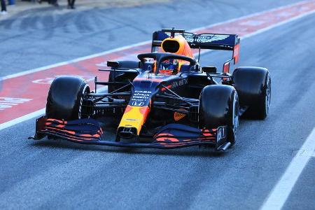 Alex Albon - Red Bull - F1-Test - Barcelona - 28. Februar 2020