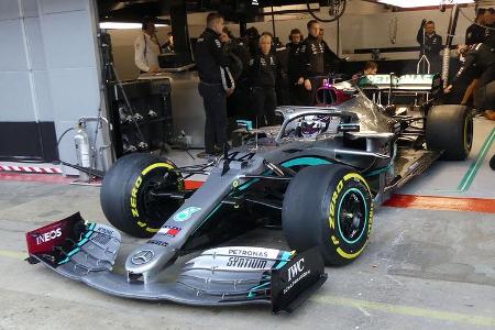 Lewis Hamilton - Mercedes - F1-Test - Barcelona - 28. Februar 2020