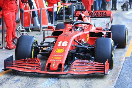 Charles Leclerc - Ferrari - F1-Test - Barcelona - 28. Februar 2020