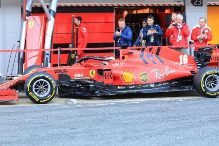 Charles Leclerc - Ferrari - F1-Test - Barcelona - 28. Februar 2020