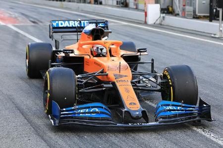 Carlos Sainz - McLaren - F1-Test - Barcelona - 28. Februar 2020