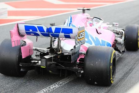 Sergio Perez - Racing Point - F1-Test - Barcelona - 28. Februar 2020