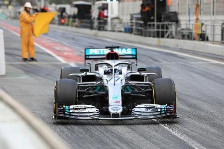 Valtteri Bottas - Mercedes - F1-Test - Barcelona - 28. Februar 2020