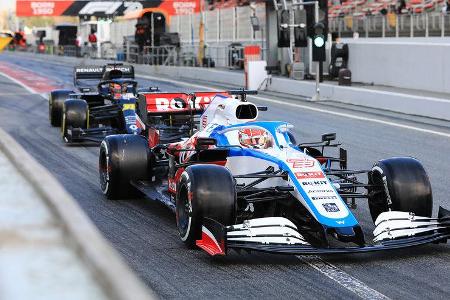 George Russell - Williams - F1-Test - Barcelona - 28. Februar 2020