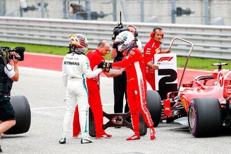 Hamilton & Vettel - Formel 1 - GP USA - Austin - 20. Oktober 2018