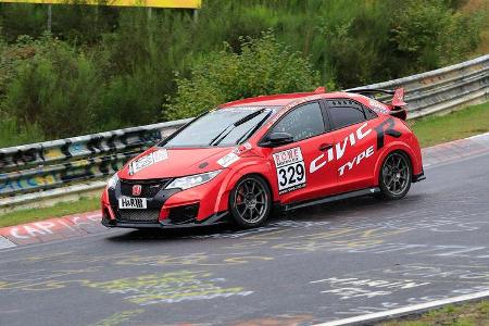 Honda Civic - Startnummer #329 - SP3T - VLN 2019 - Langstreckenmeisterschaft - Nürburgring - Nordschleife