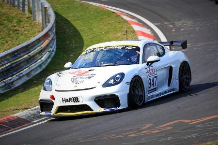 Porsche 718 Cayman GT4 CS - Startnummer #947 - Cup 3 - VLN 2019 - Langstreckenmeisterschaft - Nürburgring - Nordschleife