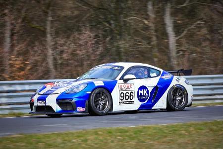 Porsche 718 Cayman GT4 CS - Startnummer #966 - Fanclub Mathol Racing e.V. - Cup 3 - VLN 2019 - Langstreckenmeisterschaft - N...