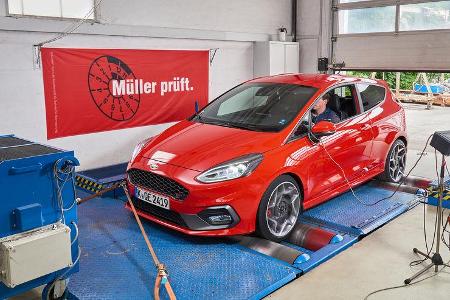 Ford Fiesta ST, Leistungsmessung