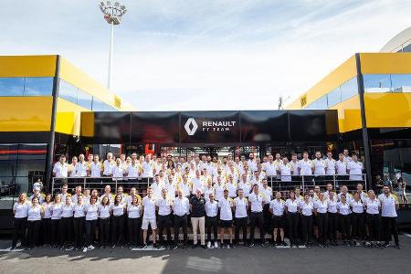 Renault - Teamfoto - GP Frankreich 2019