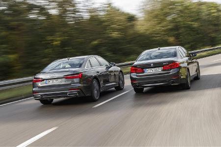 Audi A6 45 TFSI Quattro Sport, BMW 530i xDrive Sport Line, Exterieur