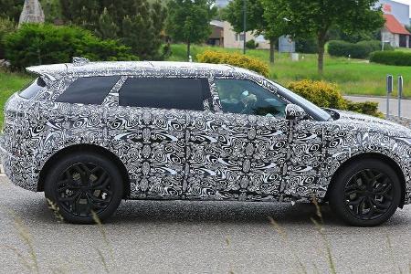 05/2020, Land Rover Evoque 7 Sitzer Erlkönig