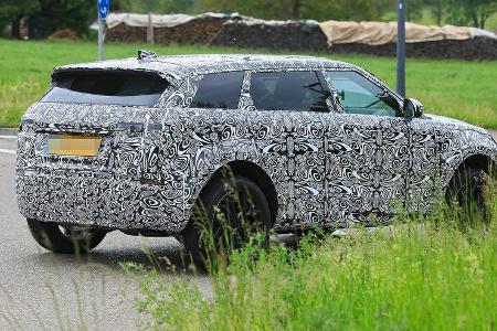 05/2020, Land Rover Evoque 7 Sitzer Erlkönig