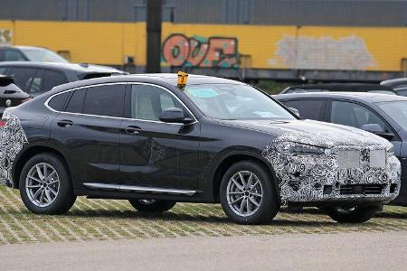 BMW X4 Erlkönig Facelift