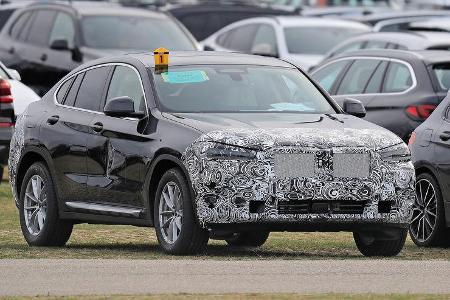 BMW X4 Erlkönig Facelift