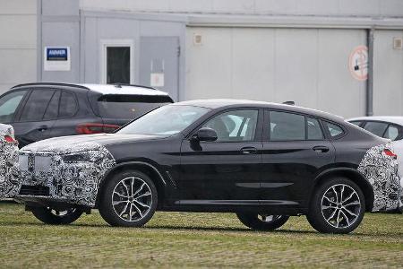 BMW X4 Erlkönig Facelift