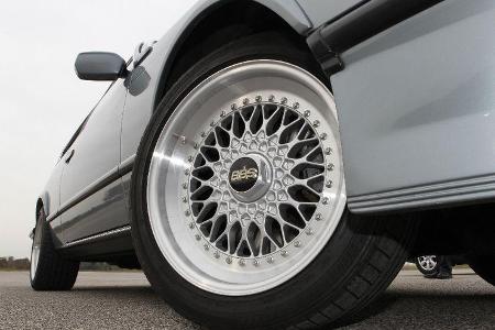 BMW M 635 CSi Typ E 24, Reifen, Felge, Detail