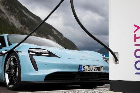 Porsche Taycan Modelljahr 2021 Modellpflege