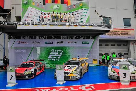 Podium - 24h Rennen Nürburgring - Nürburgring-Nordschleife - 27. September 2020