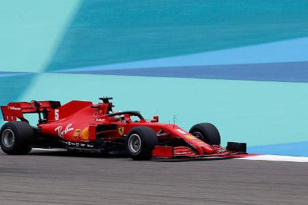 Sebastian Vettel - Ferrari - Formel 1 - GP Bahrain- Sakhir - Freitag - 27.11.2020